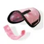 Crafty Ponies Saddle Cloth And Girth Sleeve Pink With White Spot